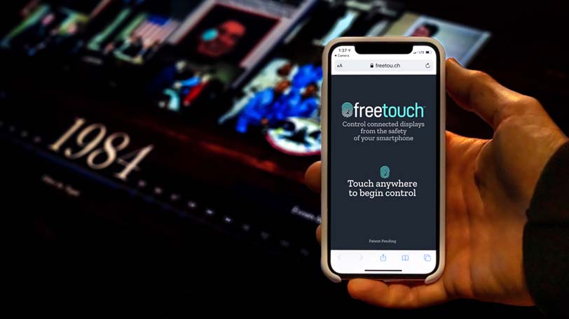 Freetouch® provides touchless interactivity through its novel touchless interface technology.